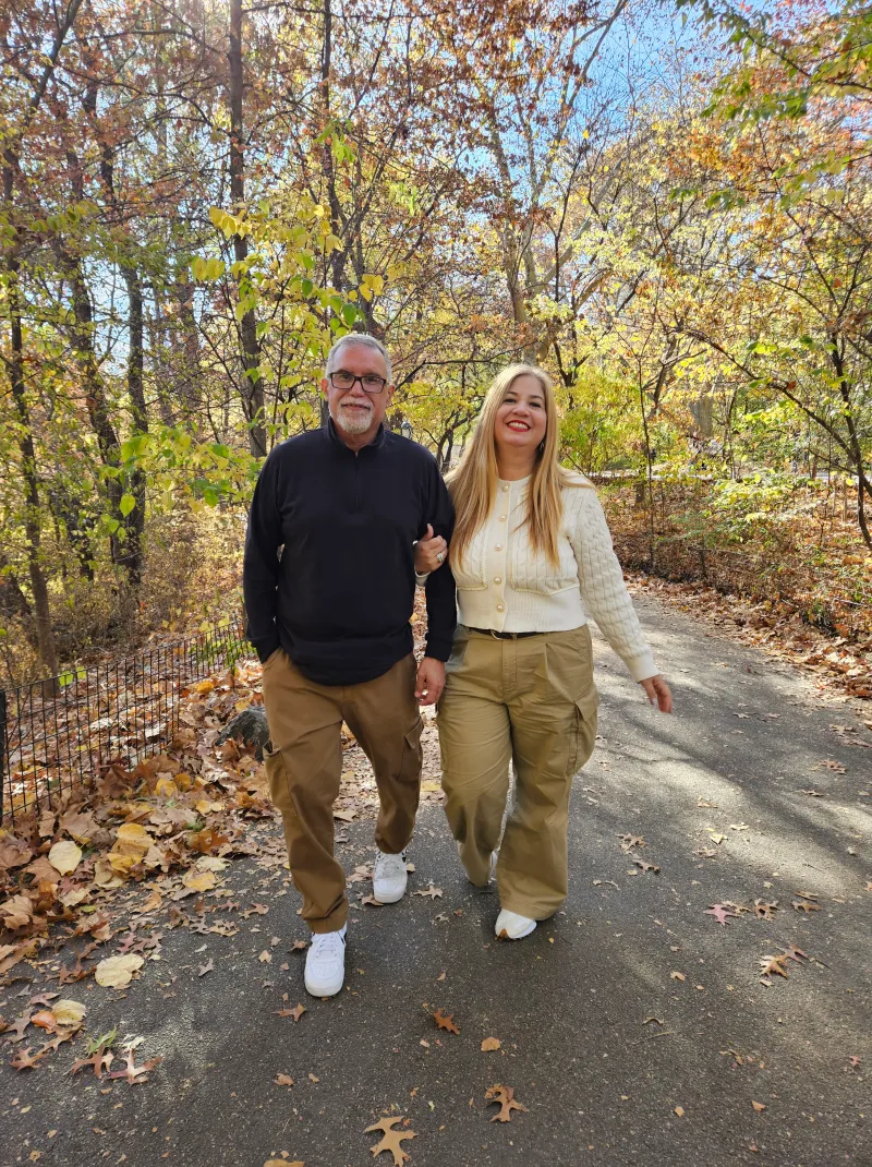 Javier Rodríguez y Brenda Fontánez