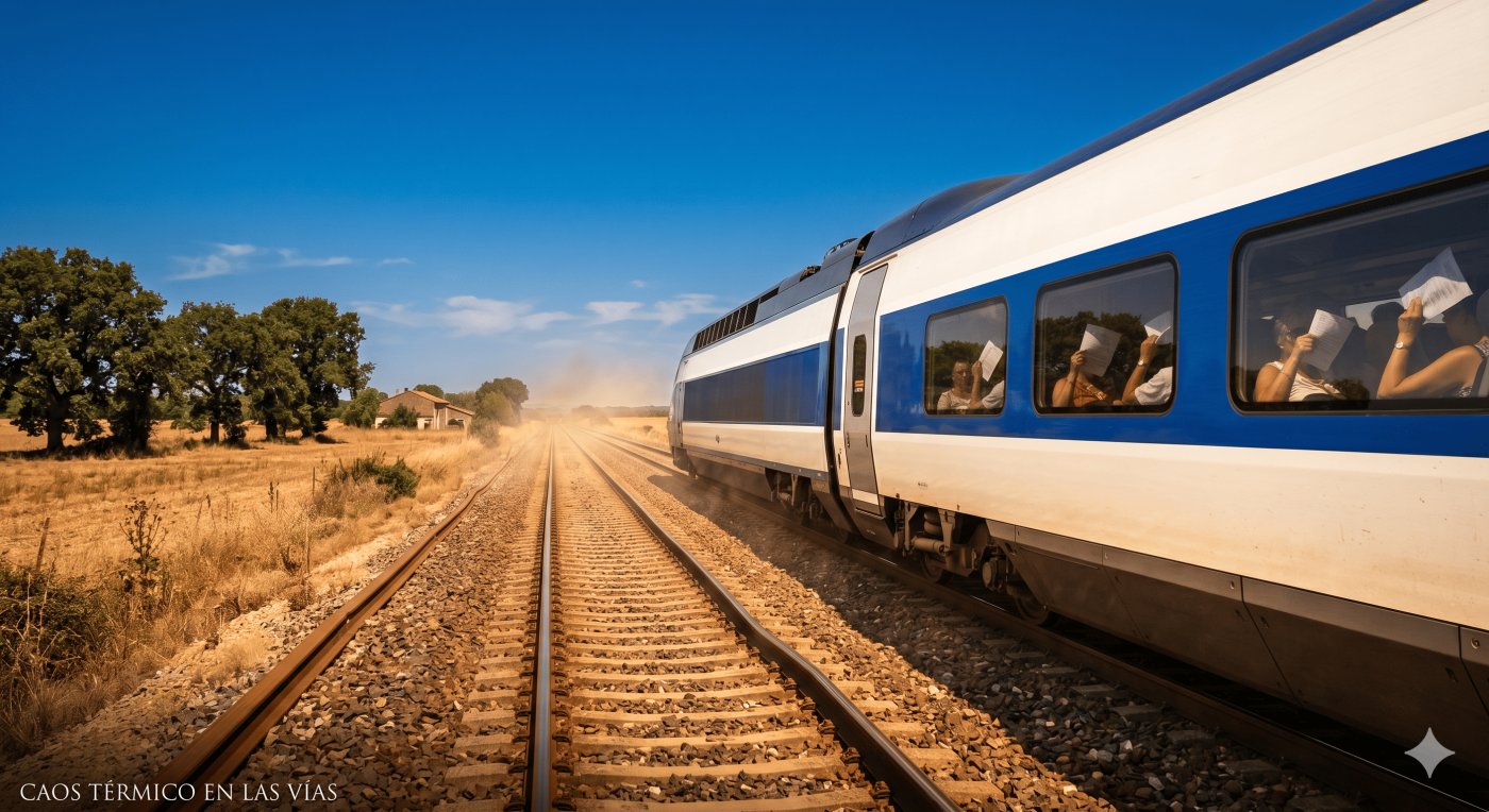 Caos ferroviario en Europa: Francia e Inglaterra sufren graves interrupciones en sus trenes por la ola de calor