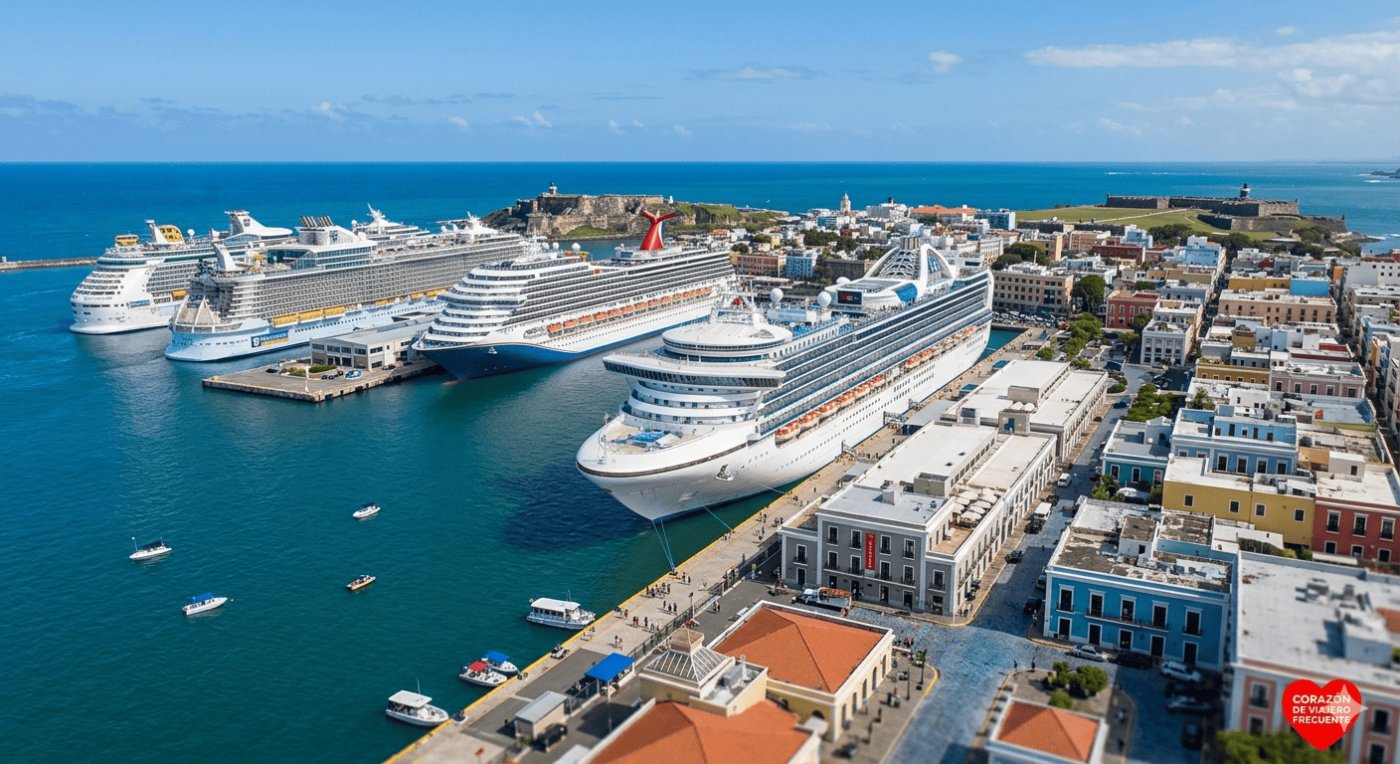 Temporada de cruceros 2025-2026: Puerto Rico registra un crecimiento histórico del 43%