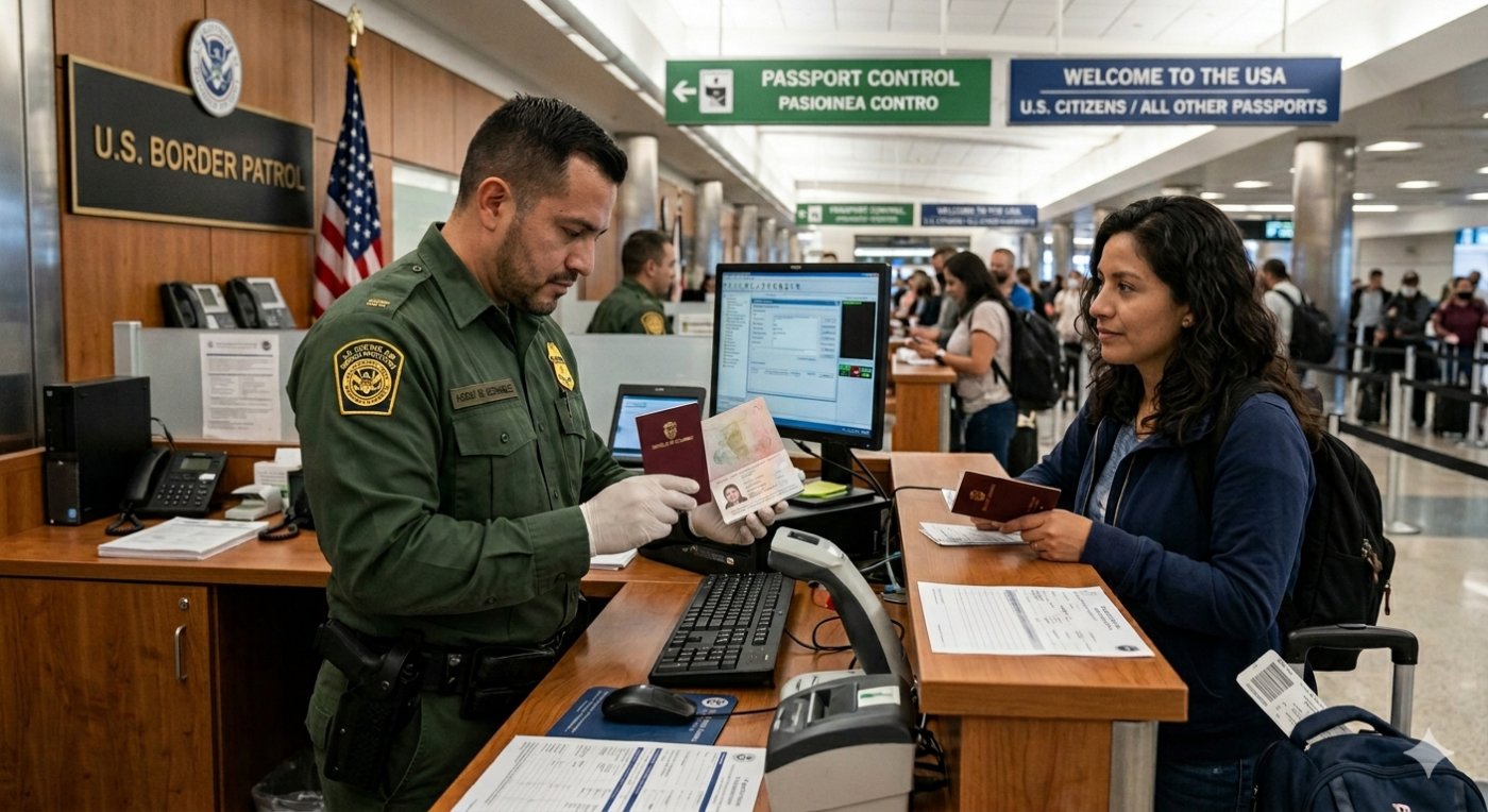 ¿Qué buscan los agentes de aduanas al entrar a EE. UU.?
