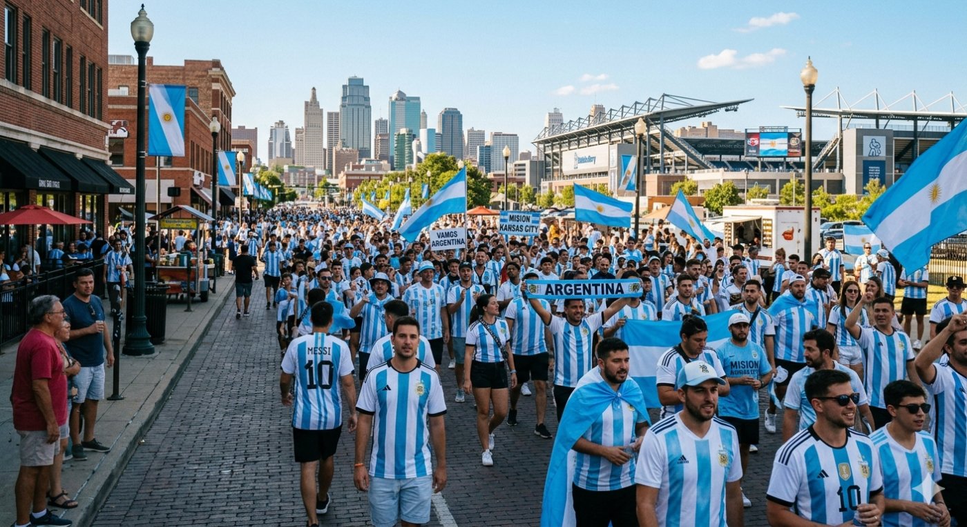 Argentina convierte a Kansas City en epicentro del Mundial 2026