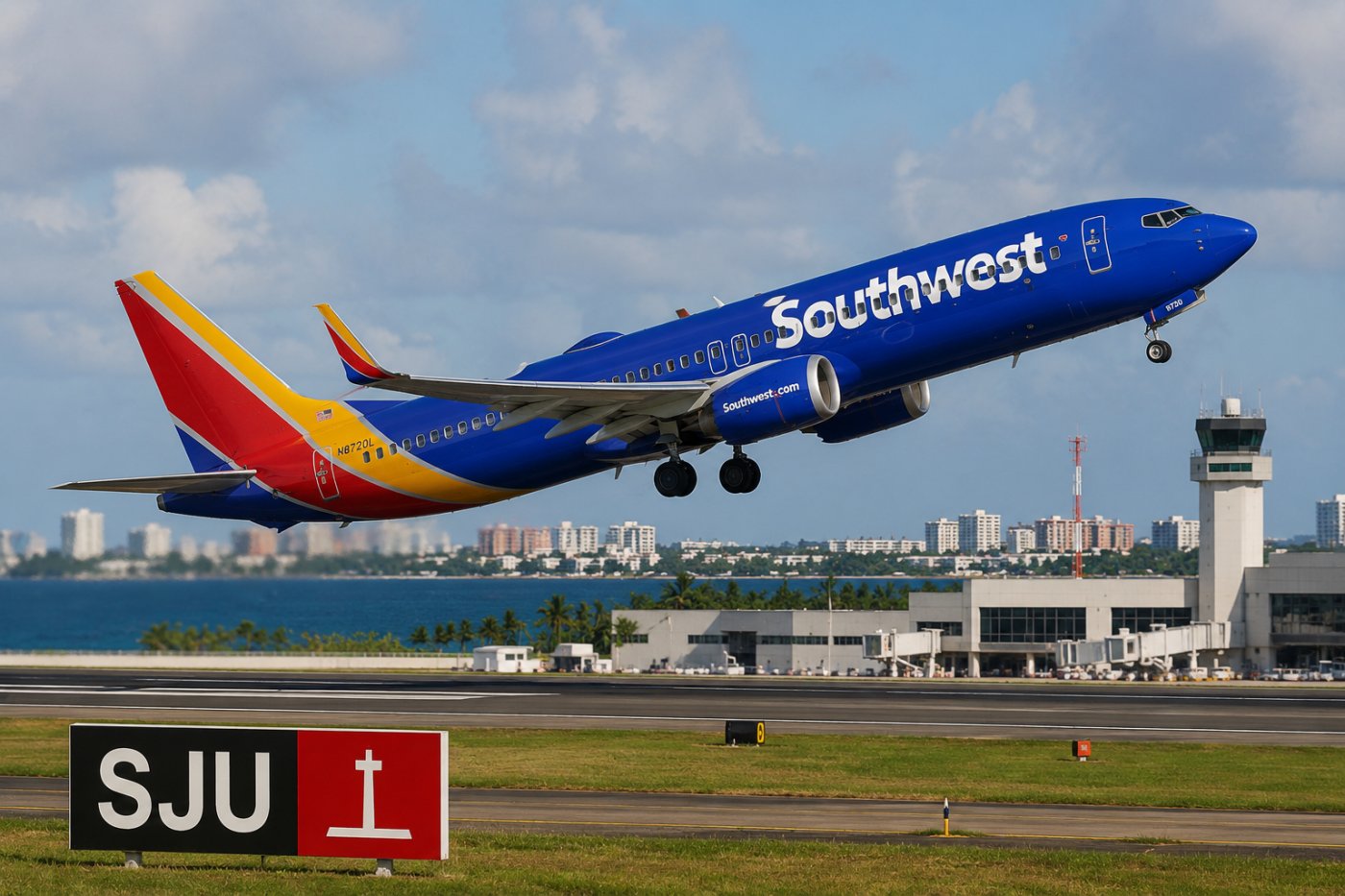 Southwest Airlines expande sus operaciones en Puerto Rico