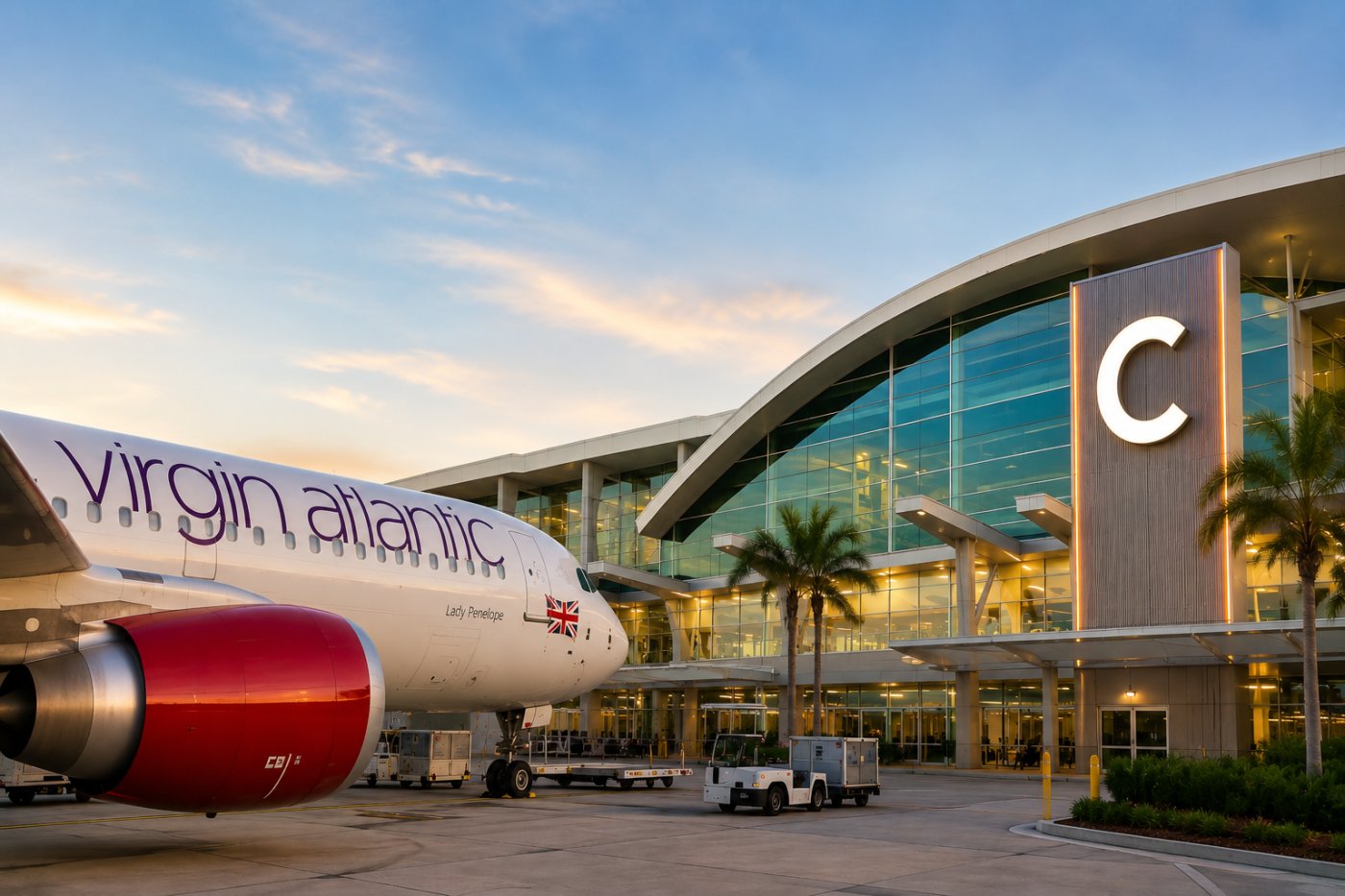 Virgin Atlantic se muda a la Terminal C del Aeropuerto de Orlando