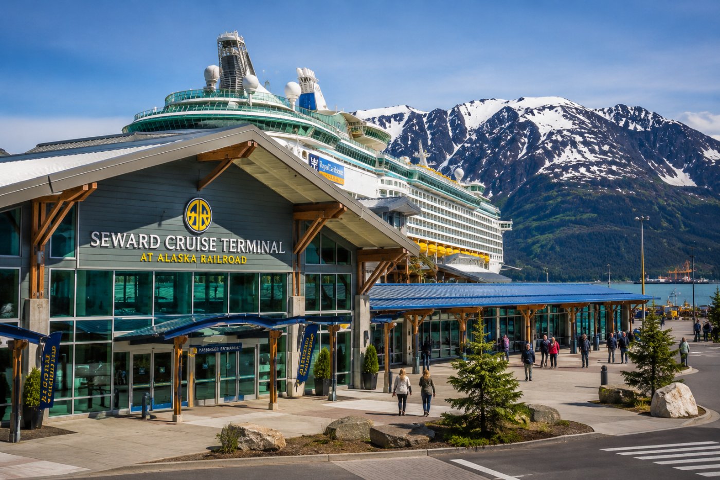 Viajar a Alaska en crucero será más cómodo gracias a una nueva terminal en Seward