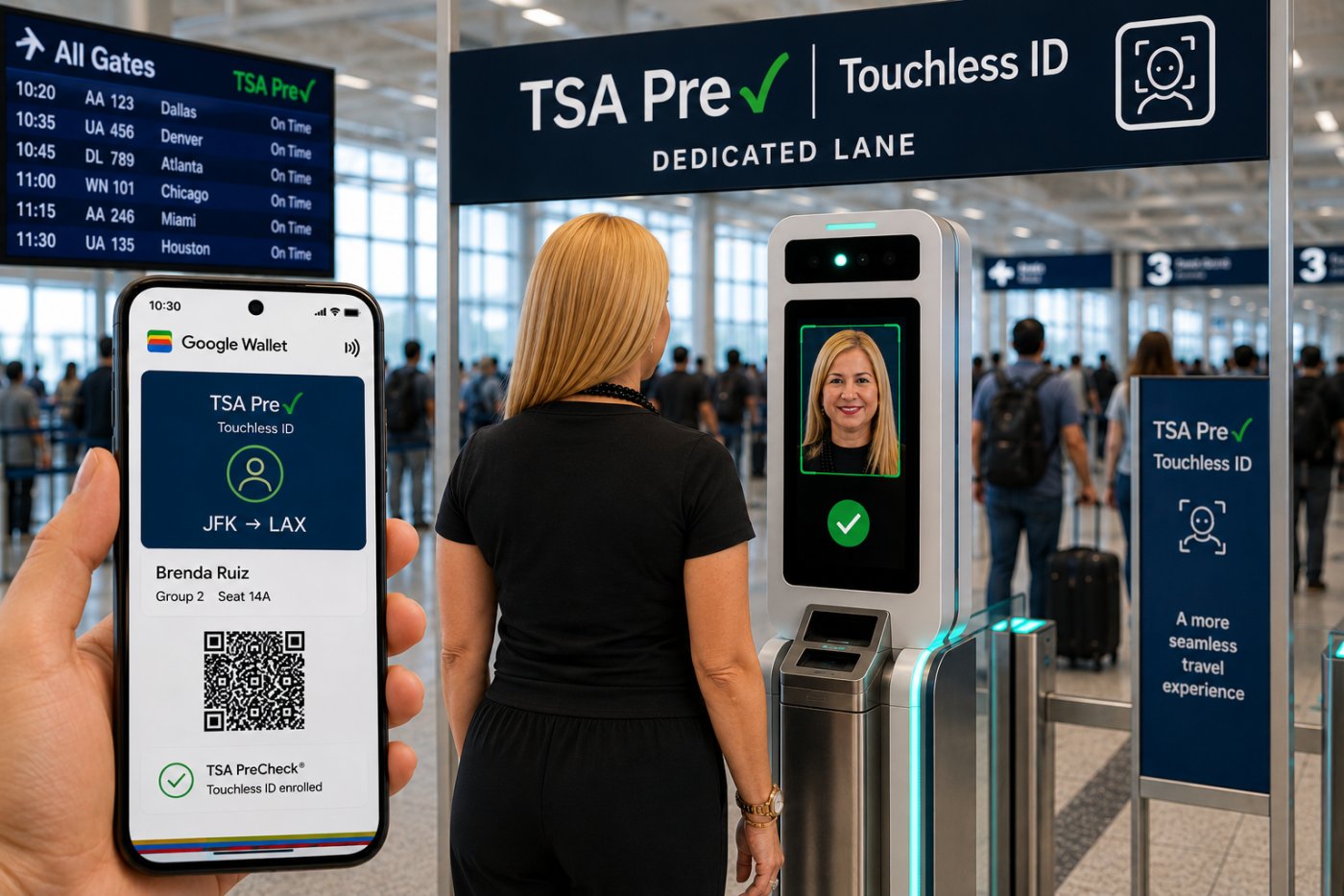 TSA y Google Wallet lanzan un sistema que permitirá pasar seguridad sin mostrar documentos físicos