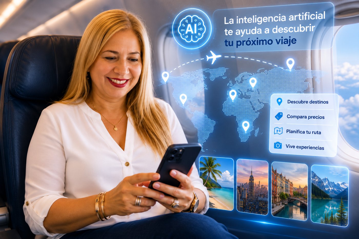 ¿No sabes a dónde viajar? Skyscanner apuesta por la inteligencia artificial para ayudarte a decidir