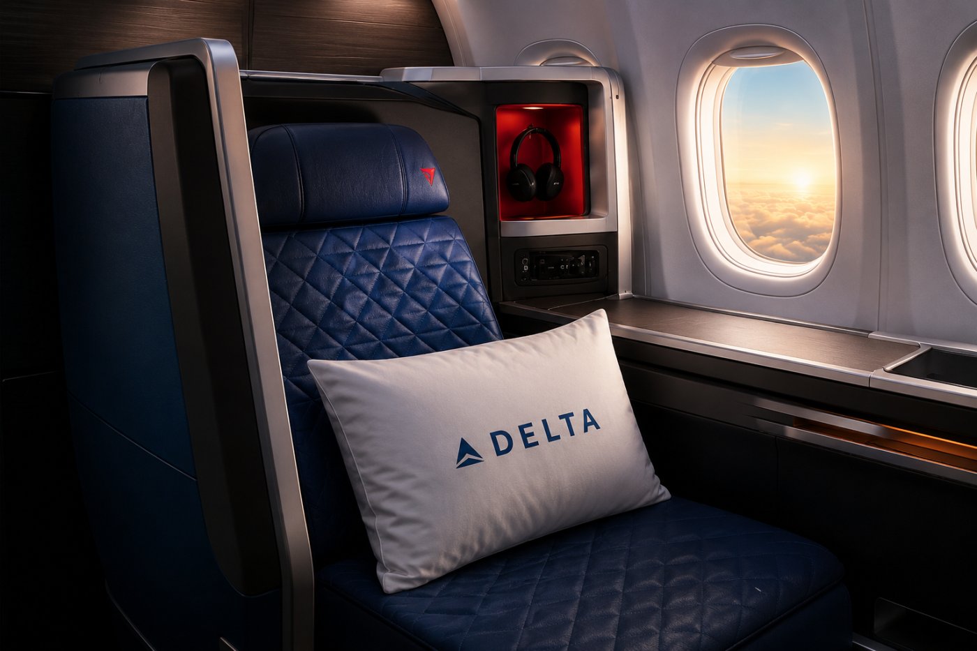 Delta cambia sus tarifas: ahora podrás volar en Business o First Class por menos dinero... pero con menos beneficios