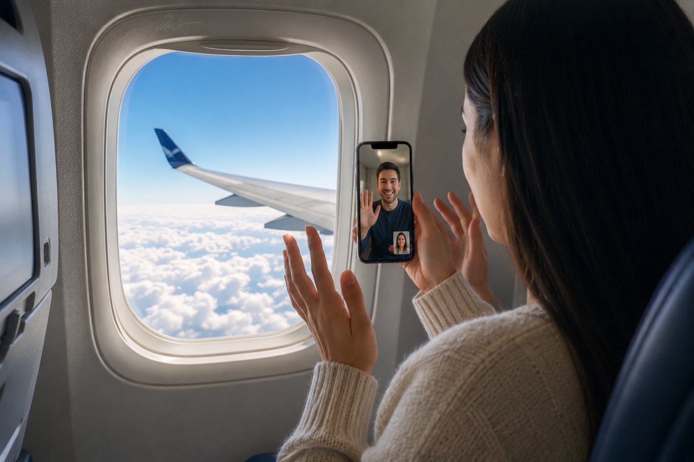 ¿Se acabaron las llamadas en pleno vuelo? El Congreso de EE. UU. impulsa una ley para proteger la tranquilidad de los pasajeros