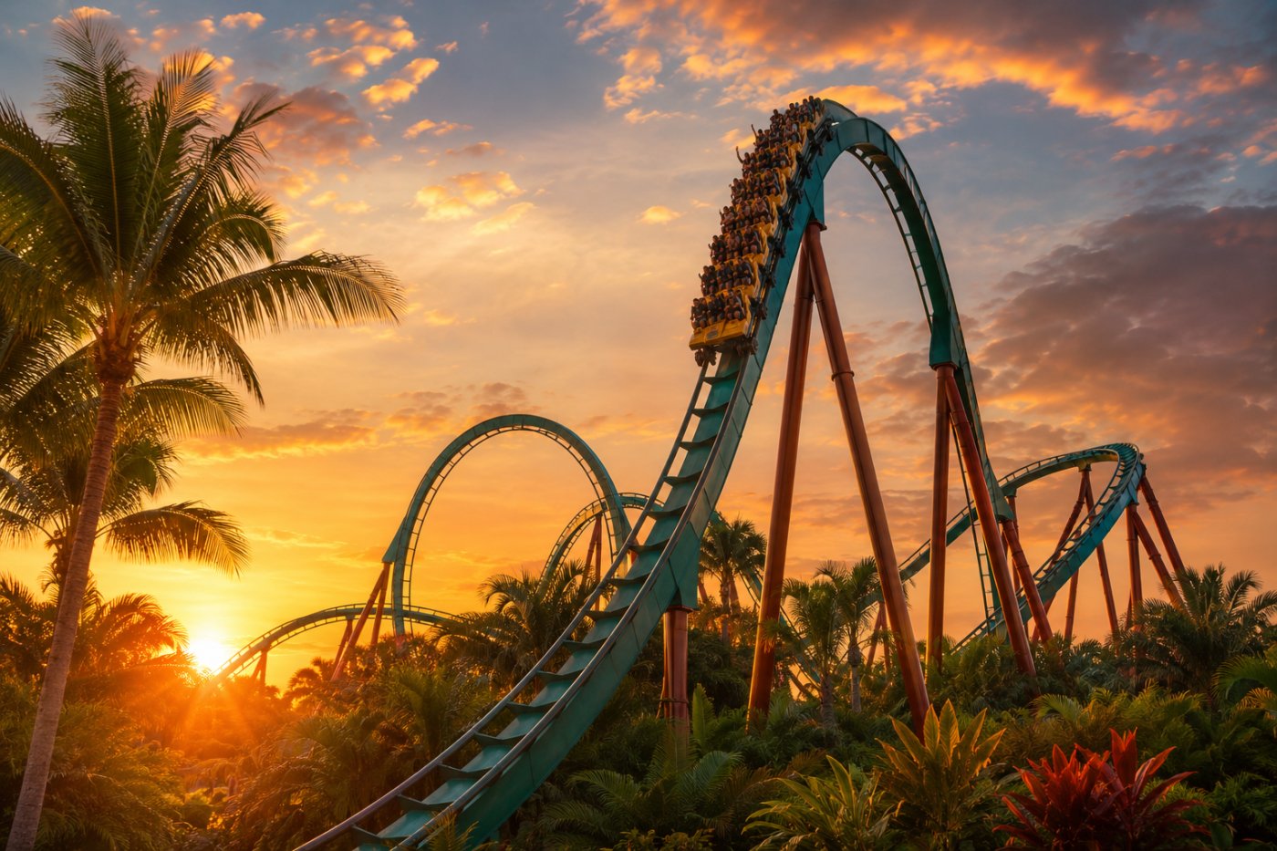 Adiós a una leyenda: Busch Gardens despedirá una de las montañas rusas más icónicas de Florida