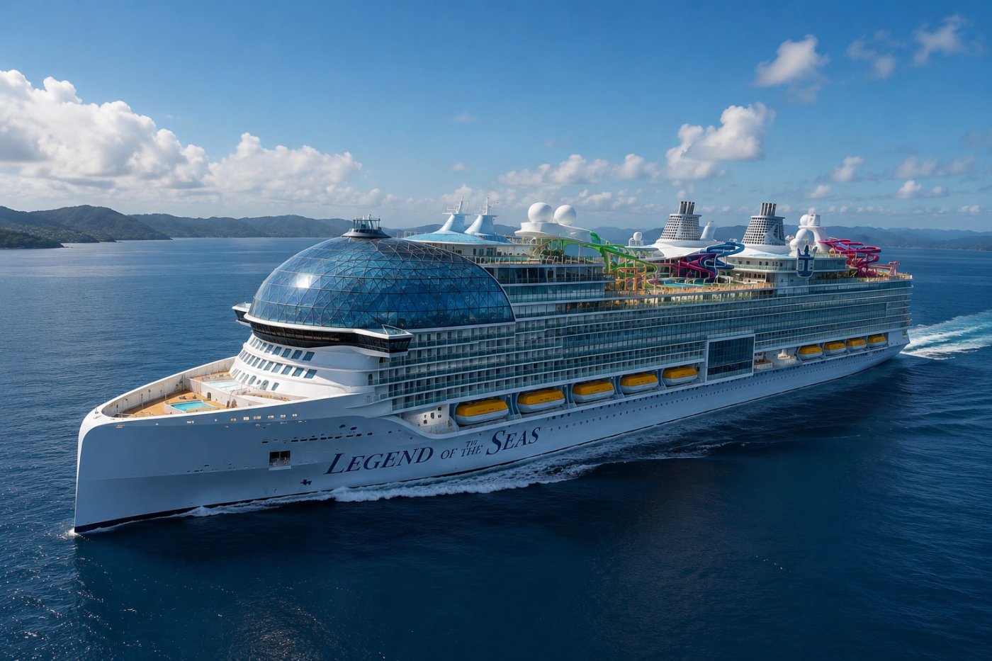 El nuevo Legend of the Seas llegará al Caribe en 2026: esto es lo que sabemos hasta ahora