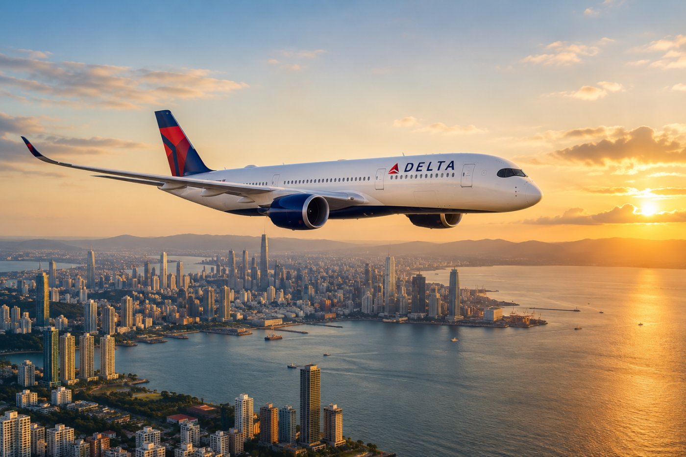 Delta unirá Los Ángeles y Manila con vuelos sin escalas por primera vez
