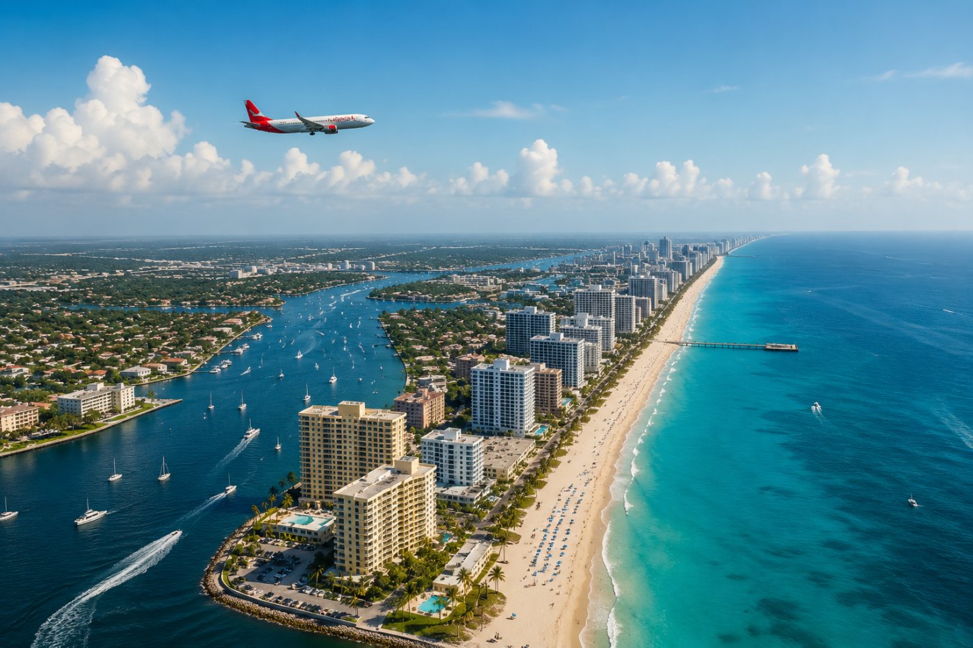 Viajar entre el Caribe colombiano y el sur de Florida será más fácil con el nuevo vuelo directo de Avianca