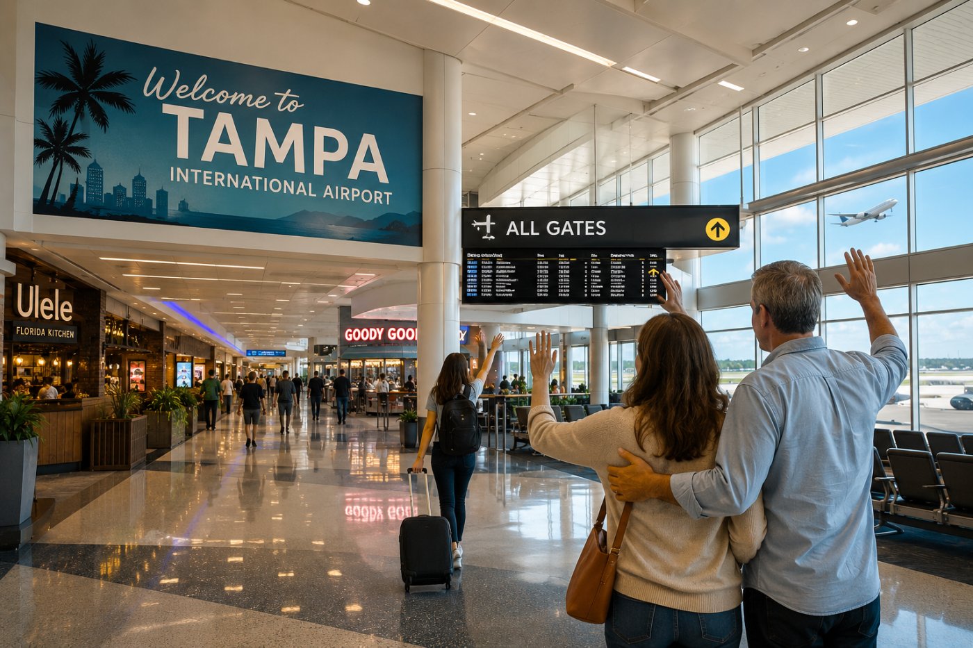 ¿Ir al aeropuerto solo para comer o despedir a un familiar? Este programa lo hace posible