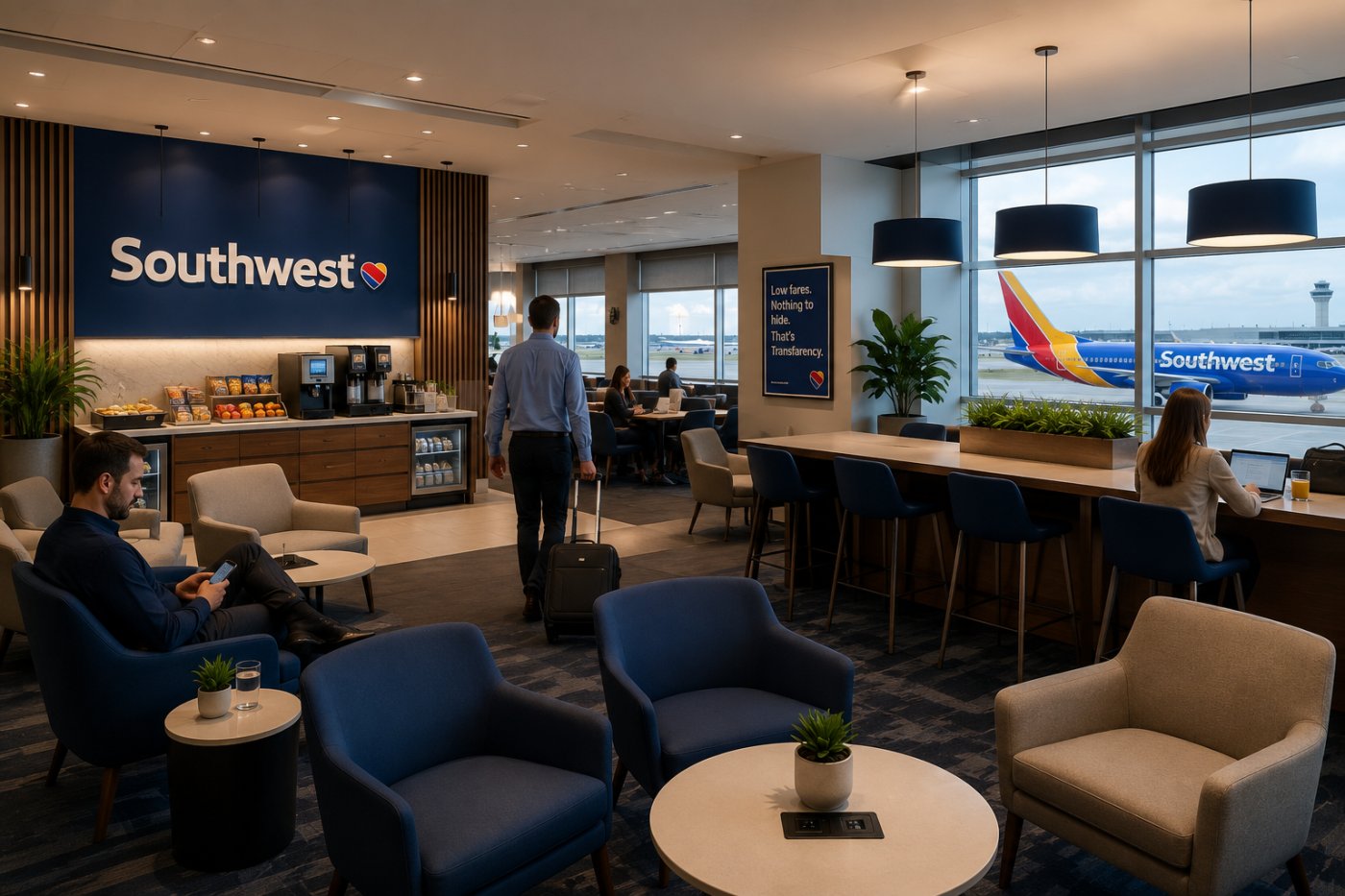 Southwest Airlines confirma que tendrá salas VIP: así cambiará la experiencia de viaje para sus pasajeros