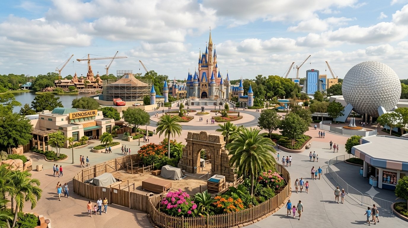 ¿Viajas a Disney World en 2026? Estas son las atracciones y áreas que estarán cerradas o en renovación durante tu visita