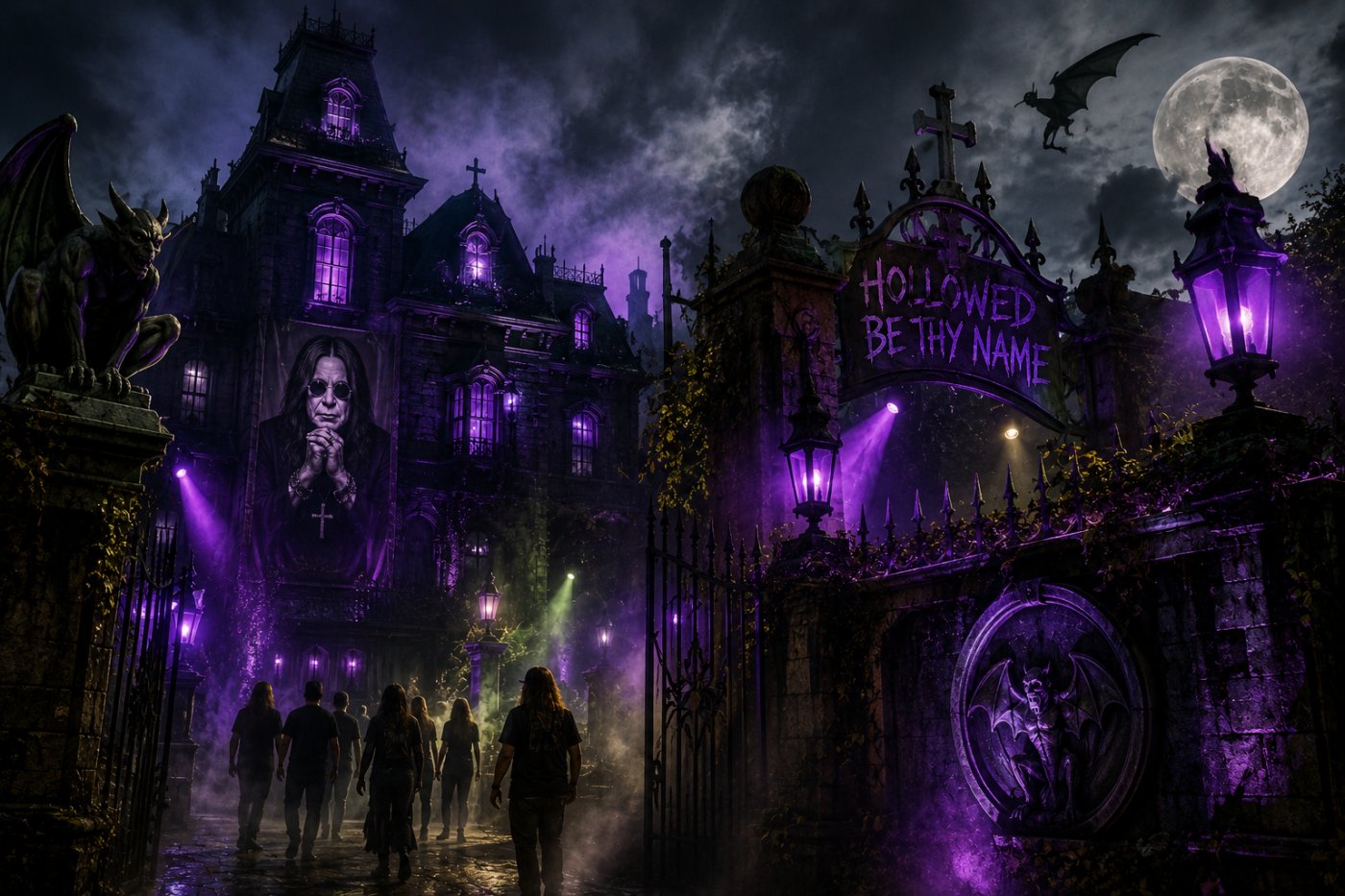 Ozzy Osbourne llega a Halloween Horror Nights: Universal crea una casa embrujada inspirada en la leyenda del rock