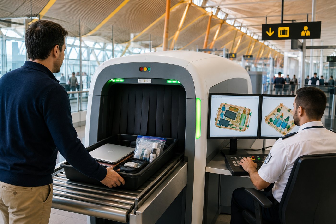 Viajar será más rápido en Madrid-Barajas: ya no tendrás que sacar líquidos ni dispositivos electrónicos del equipaje de mano