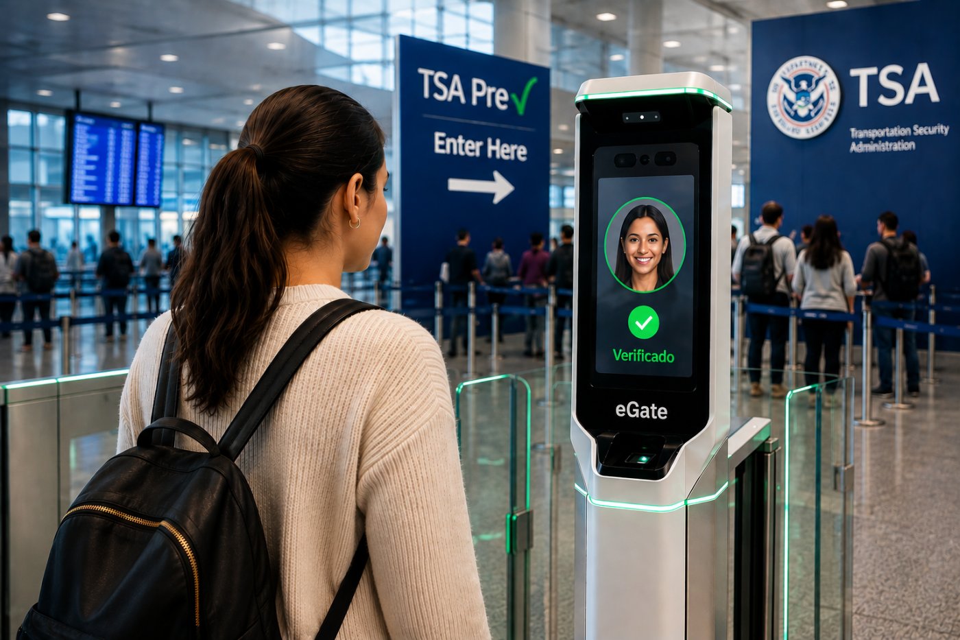 Así serán los nuevos controles de seguridad en los aeropuertos de Estados Unidos: más rápidos y casi sin detenerte