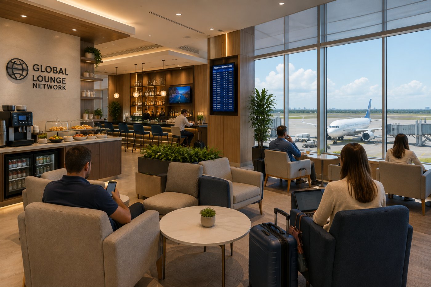 El Aeropuerto Luis Muñoz Marín inaugura una nueva sala VIP en el Terminal B