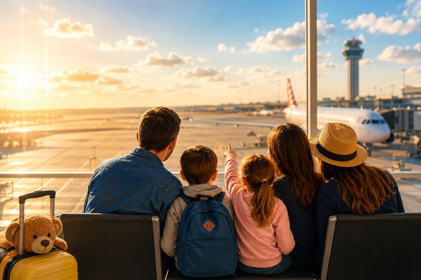 ¿Viajas con niños? Ellos también podrían tener derecho a compensación si el vuelo se retrasa o cancela