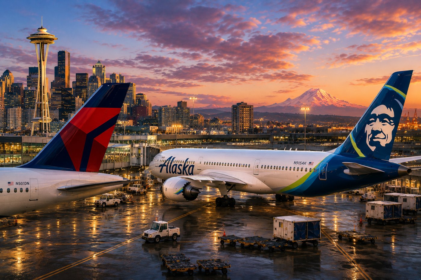 La batalla por Seattle llega hasta Tokio: Delta regresará a Narita y competirá directamente con Alaska Airlines