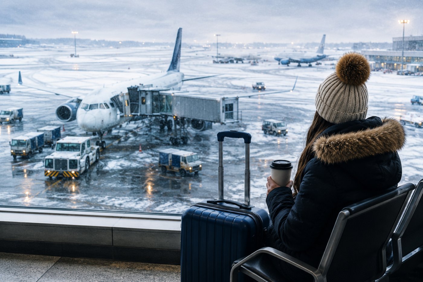 ¿Viajas este invierno? El Niño podría complicar los vuelos en Estados Unidos