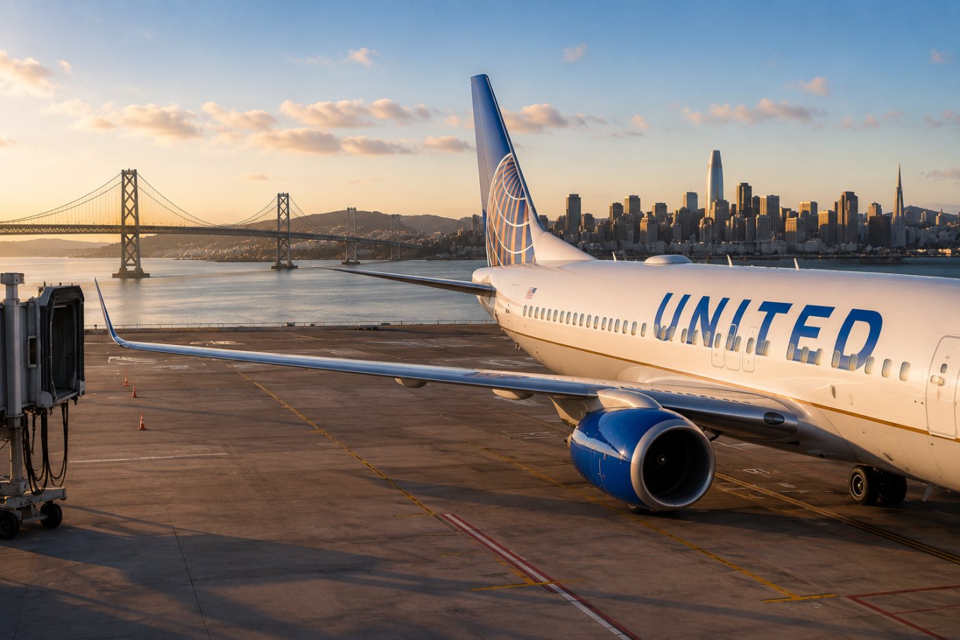 United añadirá dos nuevas rutas desde San Francisco: Cincinnati y West Palm Beach