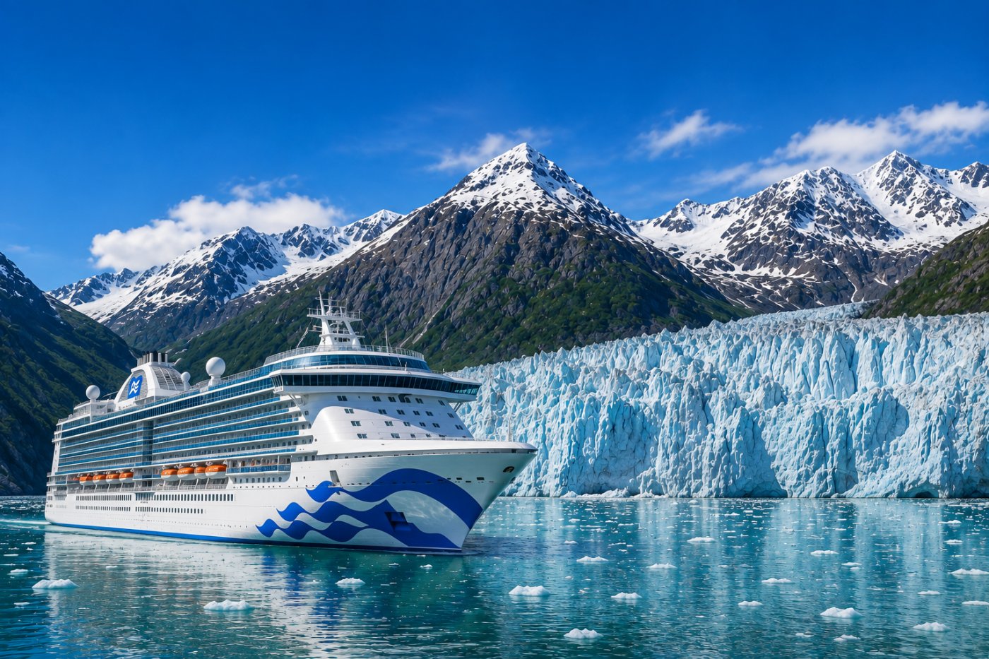 Princess apuesta fuerte por Alaska: ocho barcos y 185 cruceros para 2028