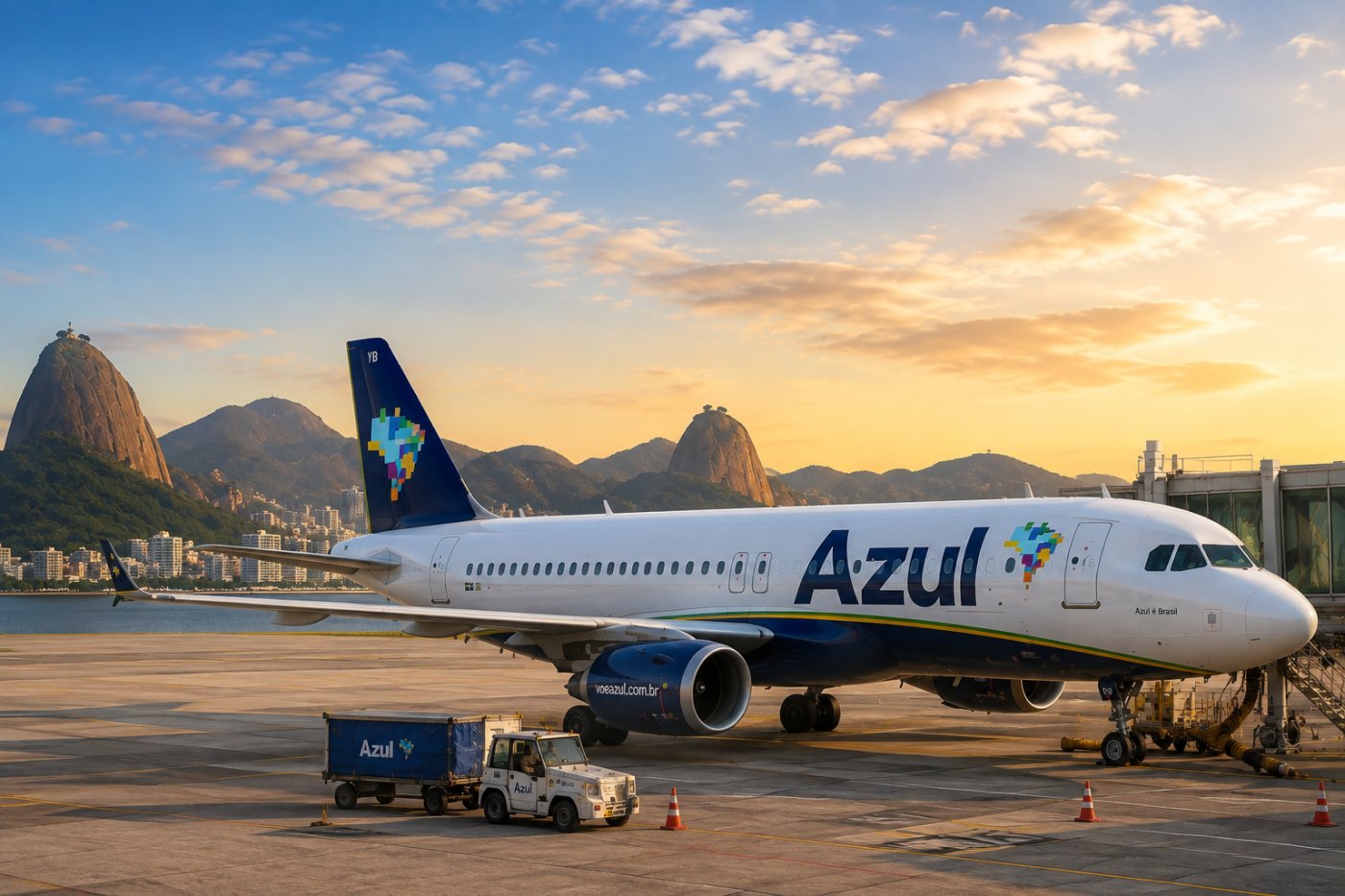 ¿Vas a volar por Brasil? Mientras Flybondi enfrenta problemas, Azul destaca por su puntualidad