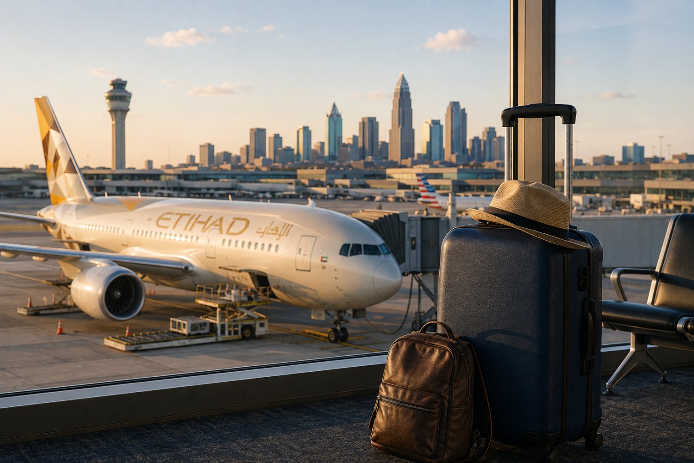 Etihad apuesta por Carolina del Norte: tendrá vuelos diarios a Abu Dhabi este invierno