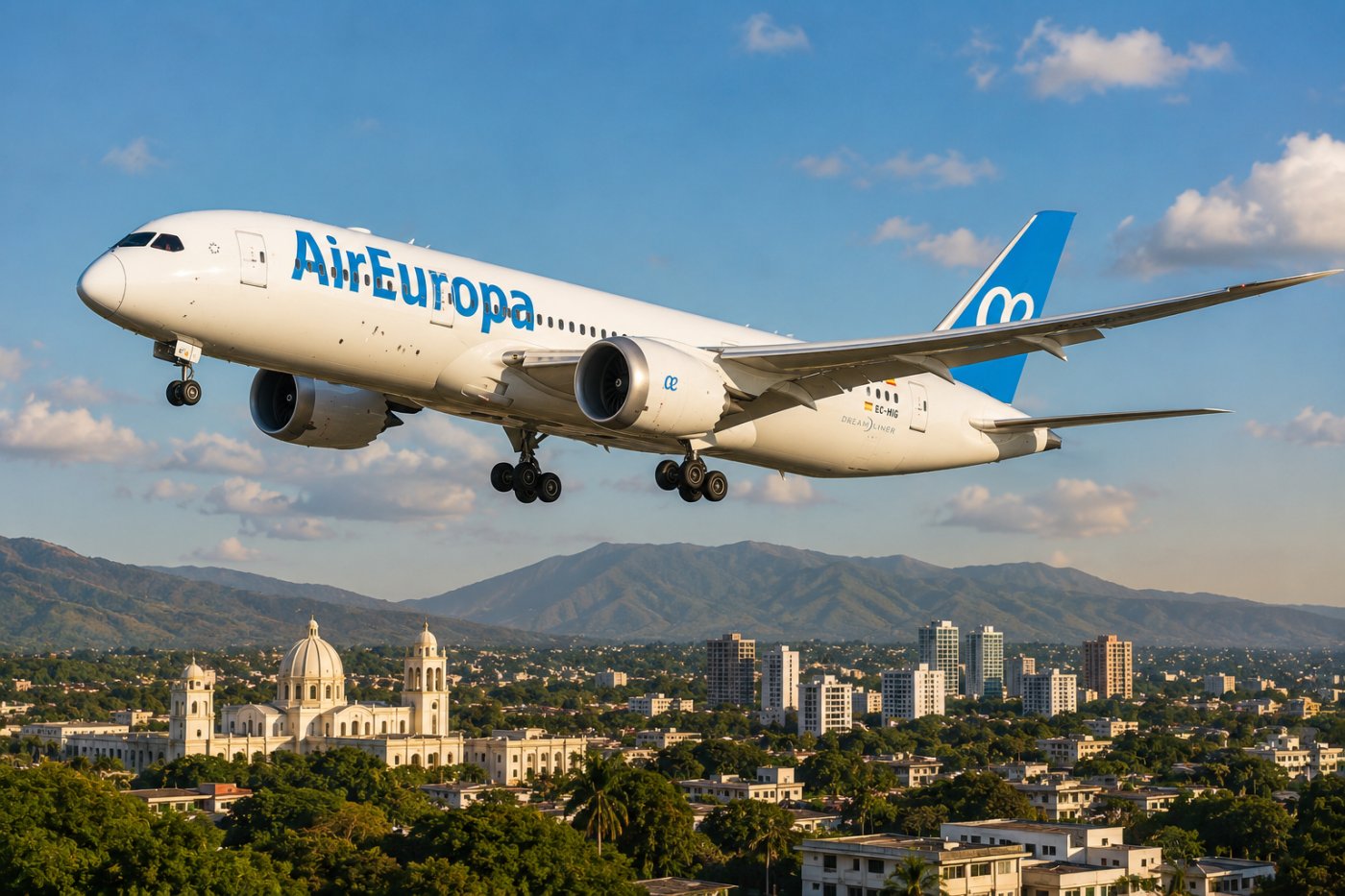Air Europa ya vende su nueva ruta directa entre Madrid y El Salvador