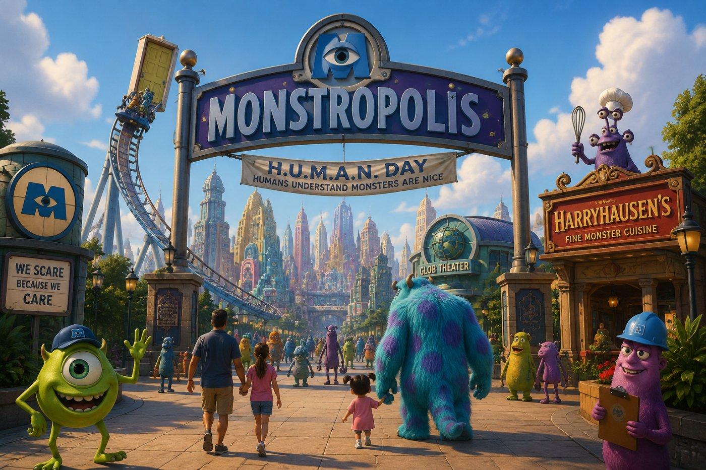 Monstropolis abrirá en 2027: Disney revela nuevos detalles de la tierra de Monsters, Inc.