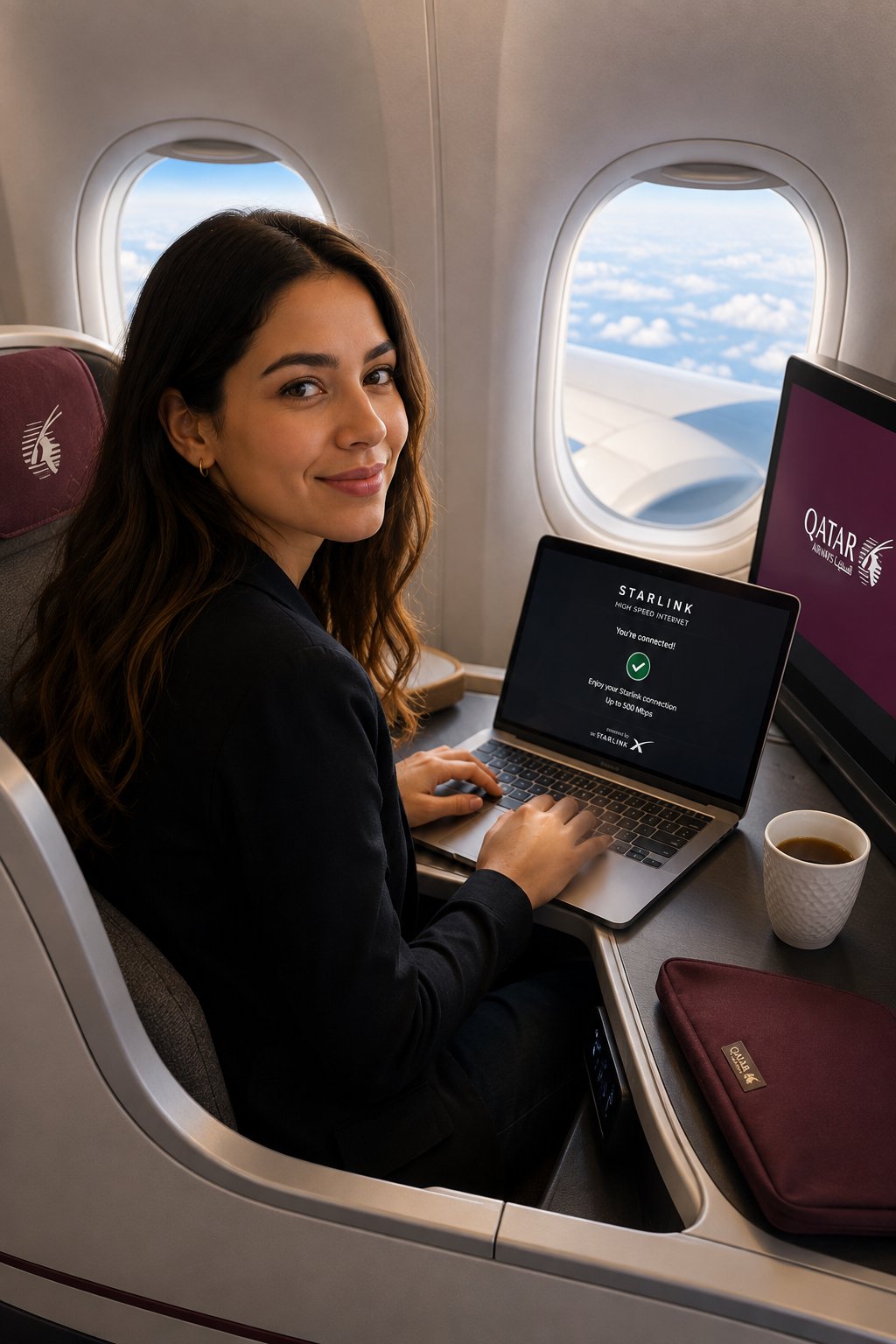 Qatar Airways lleva Starlink al Boeing 787-9 y alcanza 150 aviones conectados