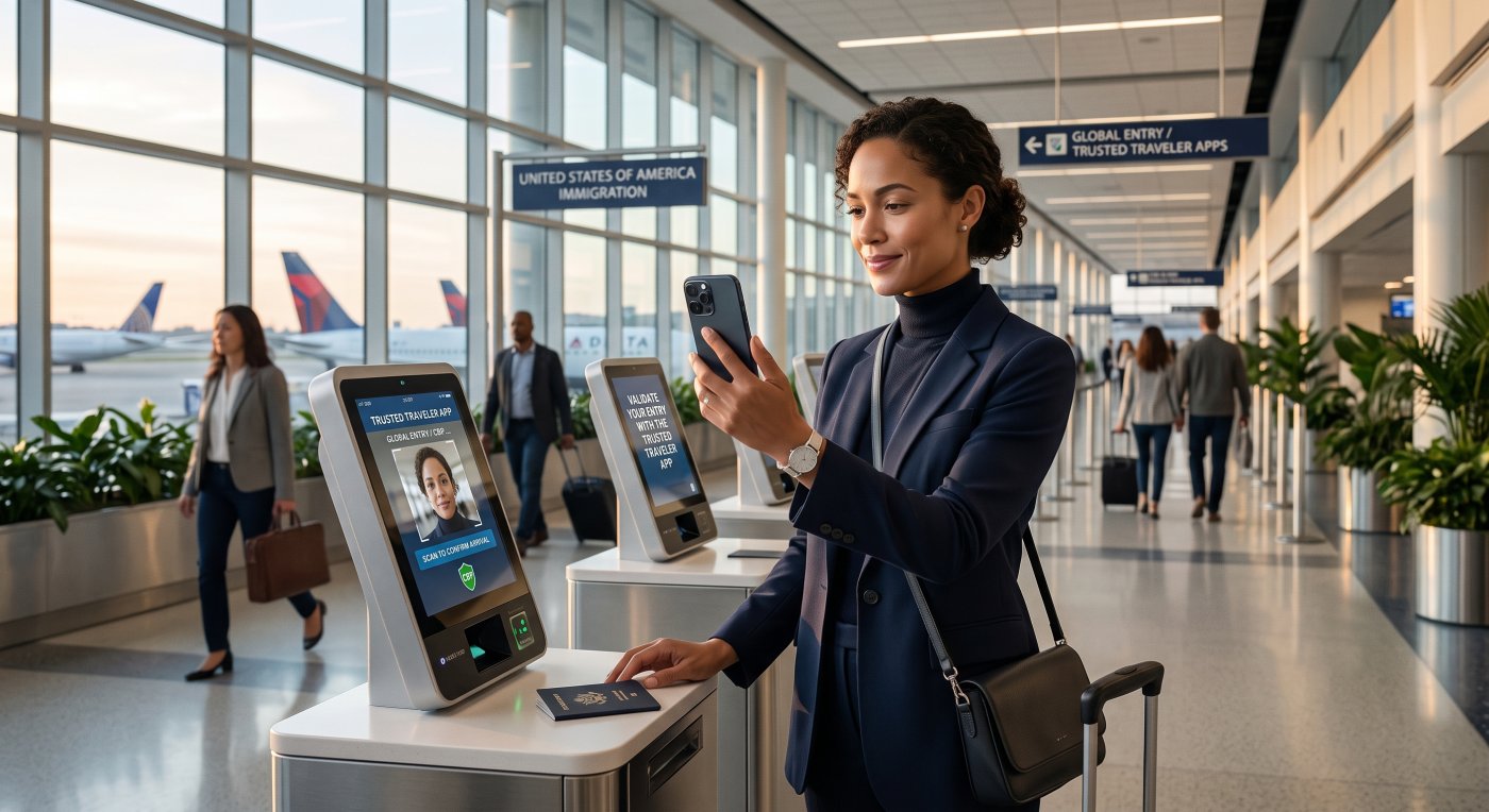 Cambio importante para viajeros frecuentes: CBP reemplaza la aplicación de Global Entry por la nueva "Trusted Traveler App"