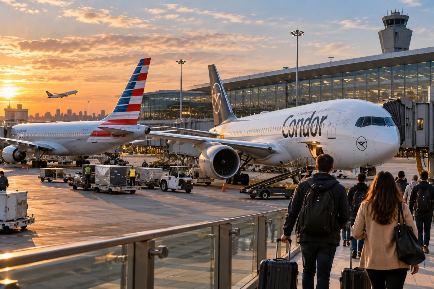 American Airlines y Condor se unen para facilitar conexiones entre Estados Unidos y Europa