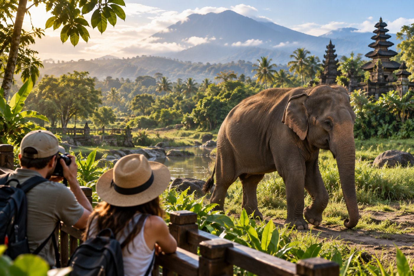 Indonesia dice adiós a los paseos en elefante: el turismo deberá mirar, no montar