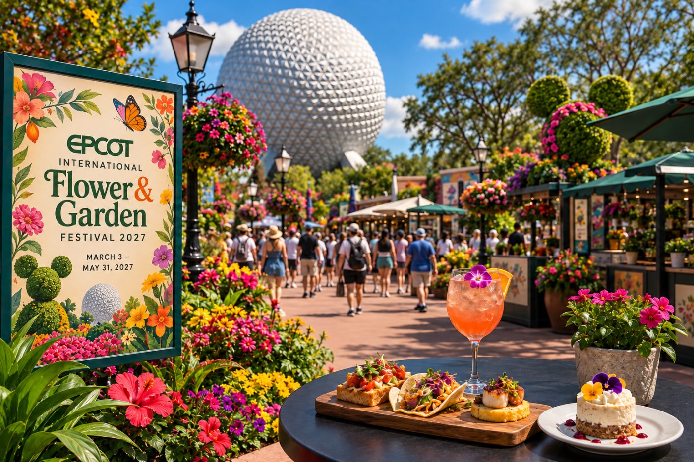 ¿Vas a Disney en primavera de 2027? EPCOT ya tiene fechas para uno de sus festivales más populares
