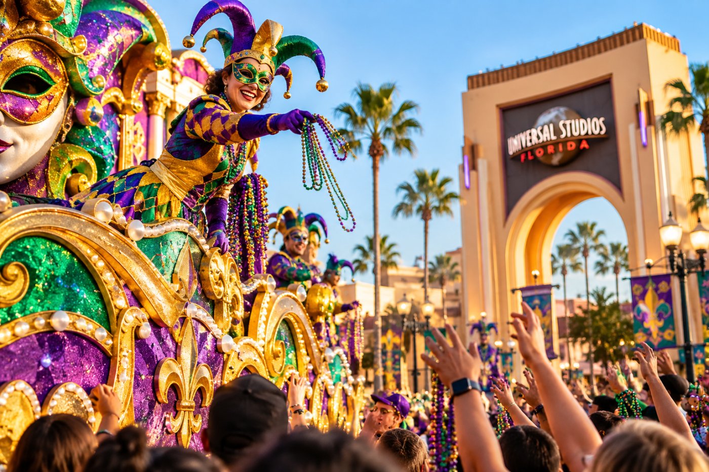 ¿Vas a Universal Orlando en 2027? Ya tenemos las fechas de Mardi Gras