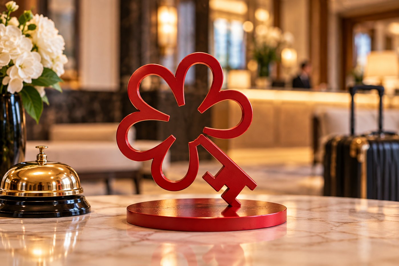¿Sabías que existe una especie de “Estrella Michelin” para hoteles? 🔑