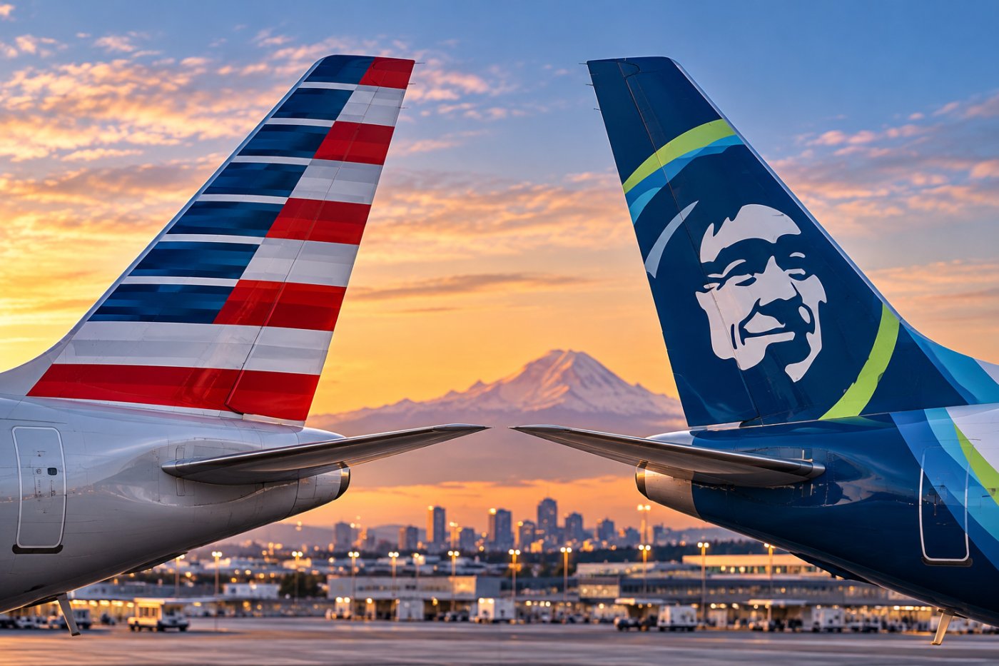 American y Alaska Airlines quieren llevar su alianza a otro nivel
