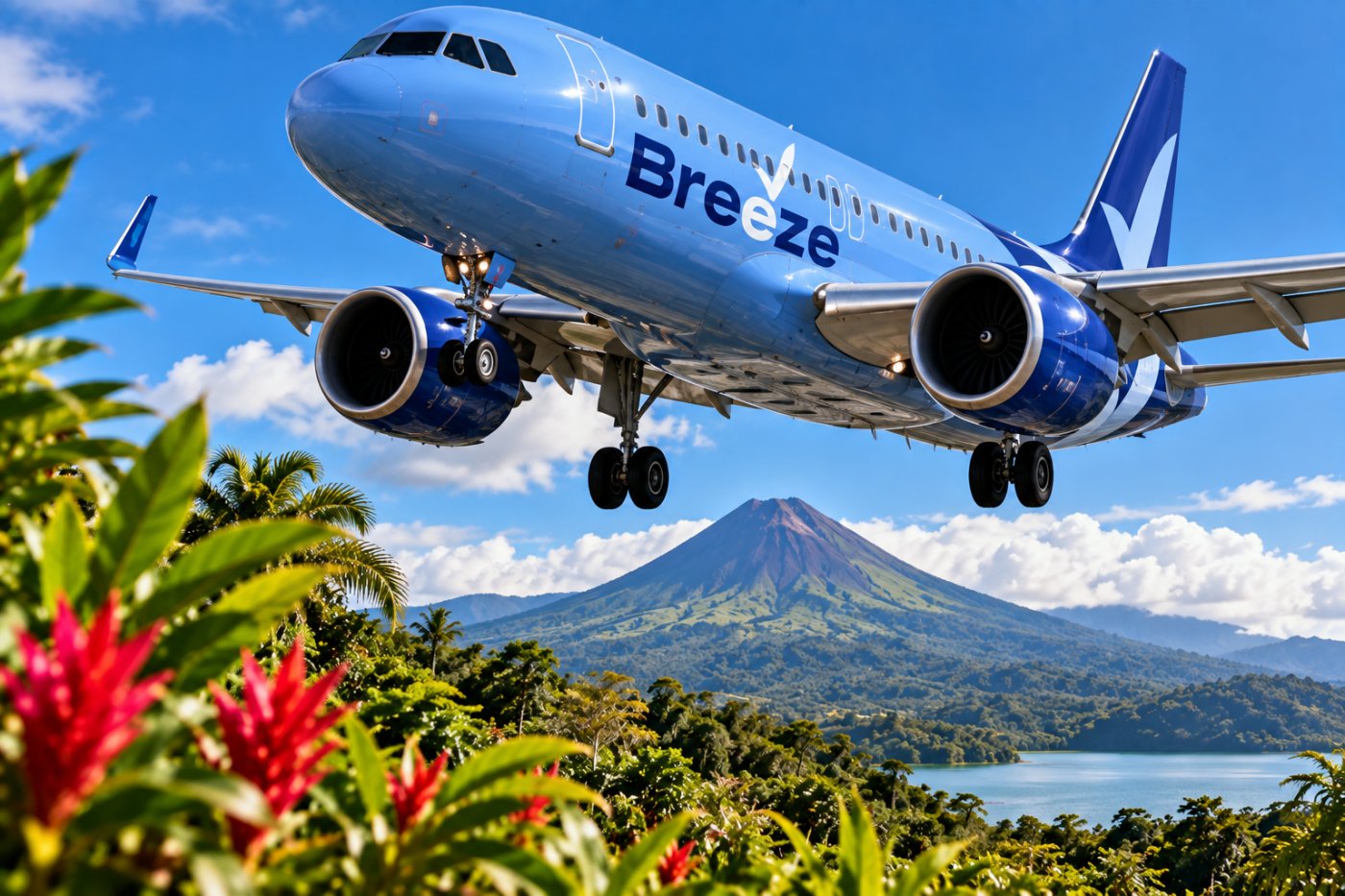 Después de más de 25 años, Costa Rica vuelve a tener vuelos directos desde Tampa