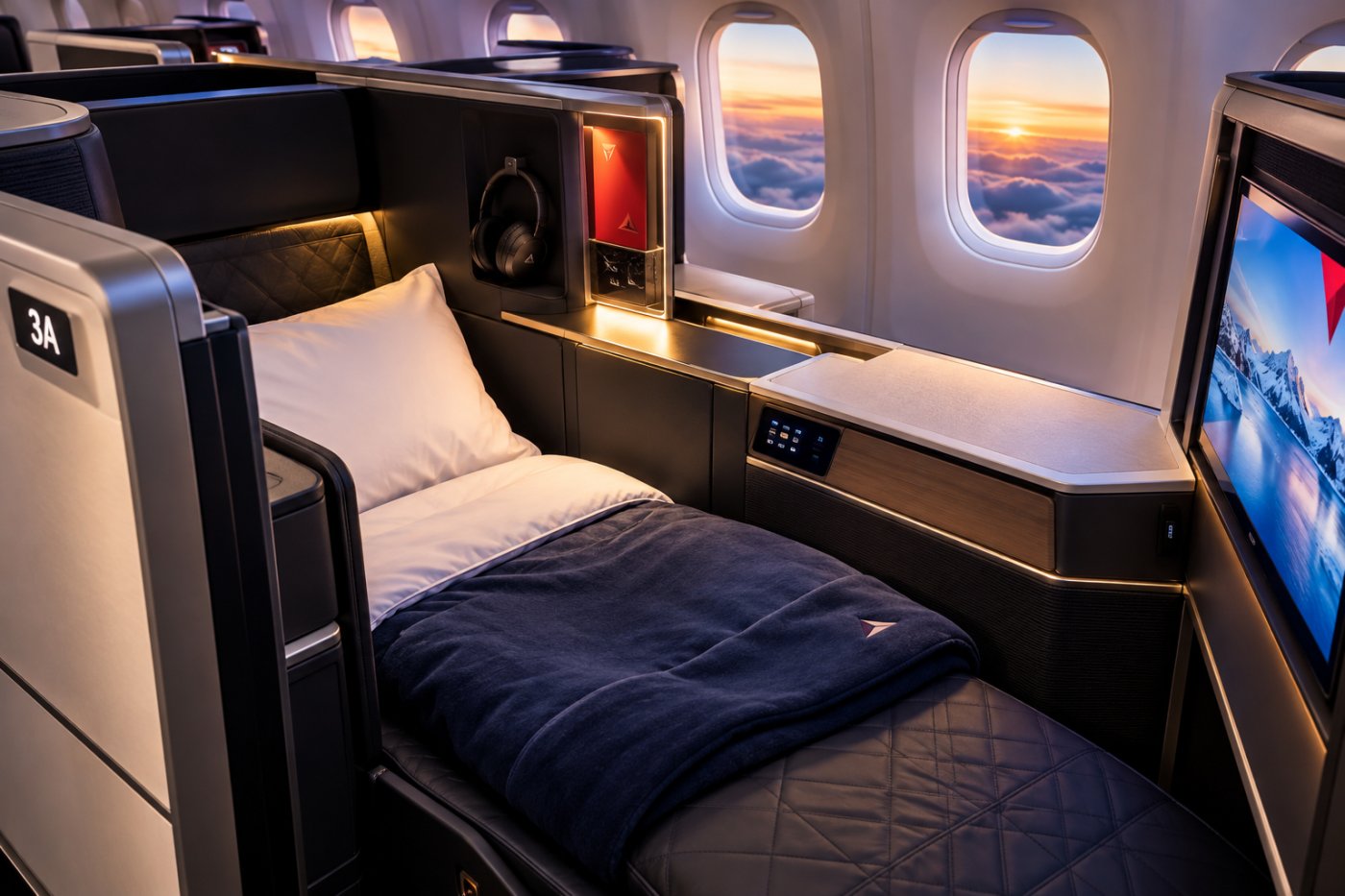 Delta quiere transformar la experiencia de volar: así será la nueva Delta One